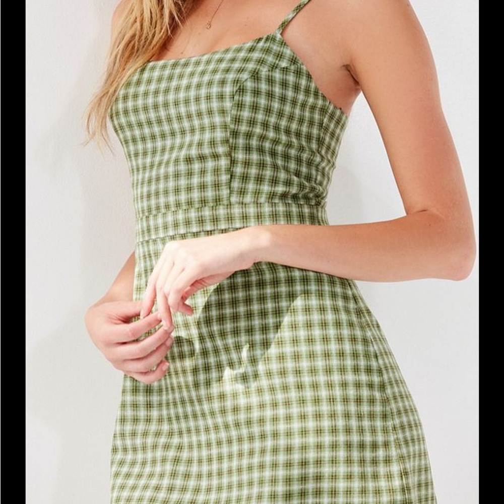 Urban Outfitters Plaid Mini Dress